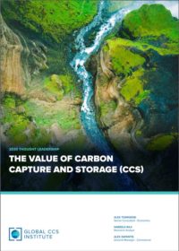 2020 THOUGHT LEADERSHIP : The Value of Carbon Capture and Storage (CCS)