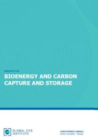 Bioenergy and Carbon Capture and Storage