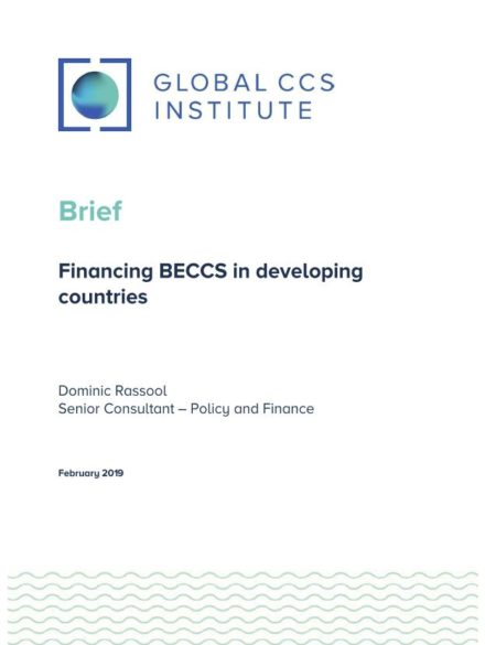 Financing BECCS in developing countries