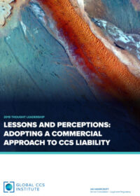 Lessons and Perceptions: Adopting a Commercial Approach to CCS Liability