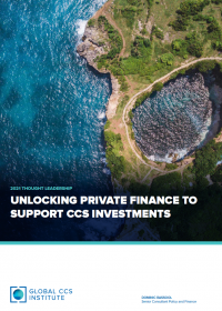 Unlocking Private Finance to Support CCS Investments