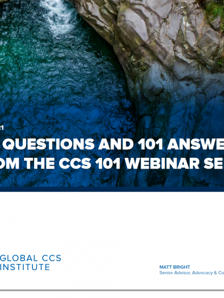 101 Questions and 101 Answers from the CCS 101 Webinar Series